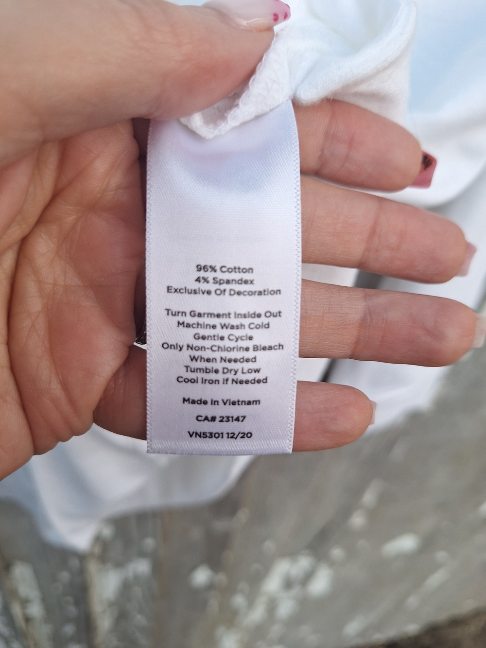 Talbots White Long-Sleeve Crewneck Sweatshirt Sleeve Stripes Size Medium NWT - Picture 6 of 6